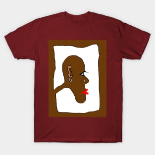 Black Person in Box T-Shirt